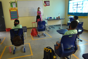 Alunos da rede municipal de ensino de Porto Nacional passam por avaliação de qualidade da educação brasileira